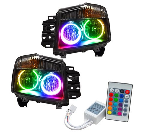 Oracle 08-15 Nissan Titan SMD HL - ColorSHIFT w/ Simple Controller