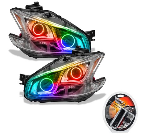 Oracle 09-13 Nissan Maxima SMD HL (Non-HID)-Chrome - ColorSHIFT