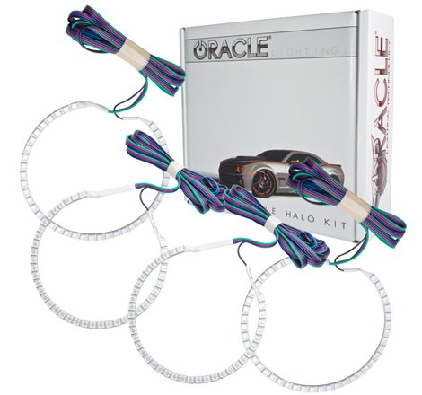 Oracle Jeep Grand Cherokee 99-04 Halo Kit - ColorSHIFT w/ Simple Controller