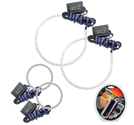 Oracle Suzuki GSX-R 1000 06-07 LED Motorcycle Halo Kit - ColorSHIFT