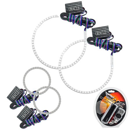 Oracle Suzuki GSX-R 1000 06-07 LED Motorcycle Halo Kit - ColorSHIFT