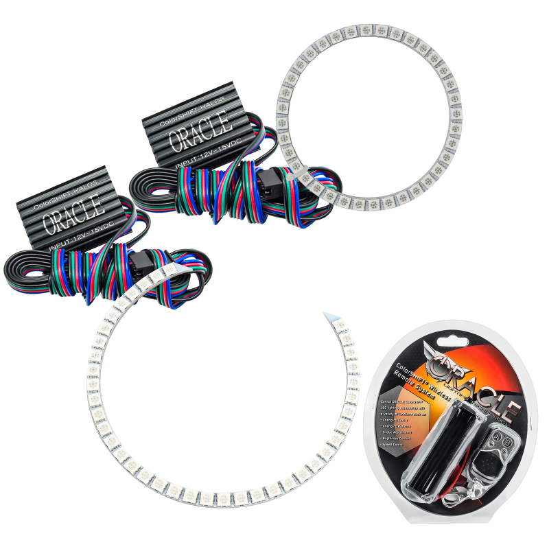 Oracle Suzuki GSX-R 1000 08-13 LED Motorcycle Halo Kit - ColorSHIFT