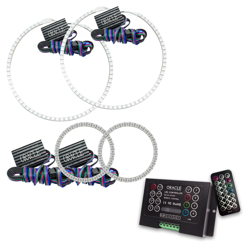 Oracle BMW 1 Series 06-11 Halo Kit - ColorSHIFT w/ 2.0 Controller