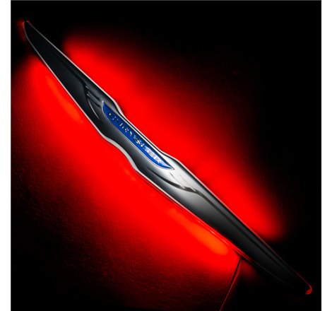 Oracle Chrysler Illuminated LED Sleek Wing - Red