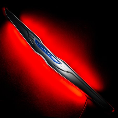 Oracle Chrysler Illuminated LED Sleek Wing - Red