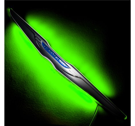 Oracle Chrysler Illuminated LED Sleek Wing - Green