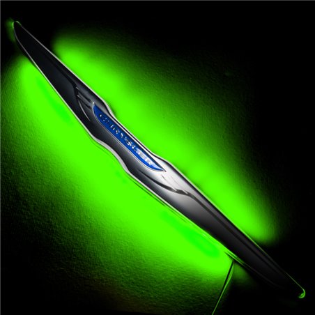 Oracle Chrysler Illuminated LED Sleek Wing - Green