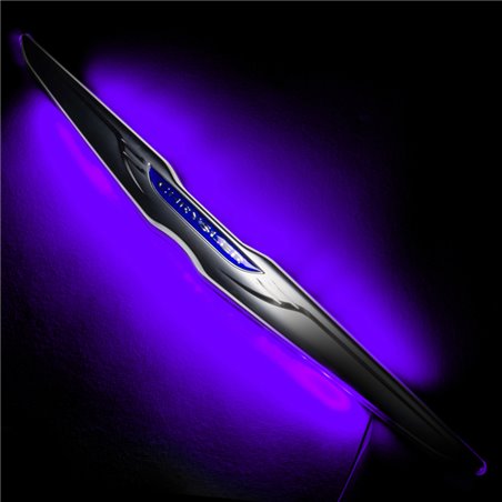 Oracle Chrysler Illuminated LED Sleek Wing - UV/Purple