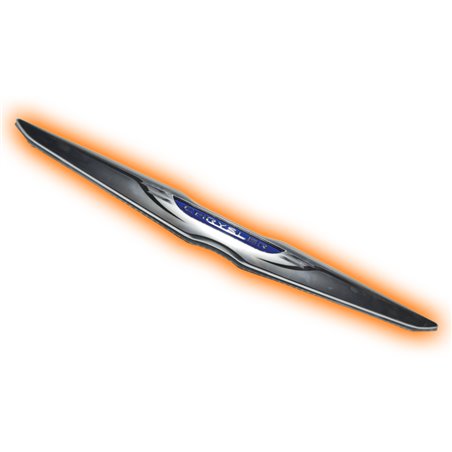 Oracle Chrysler Illuminated LED Sleek Wing - Dual Intensity - Amber