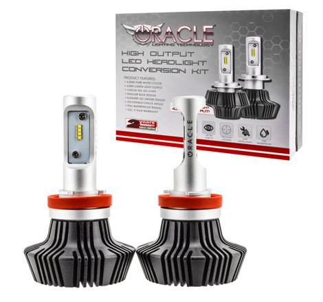 Oracle H8 4000 Lumen LED Headlight Bulbs (Pair) - 6000K