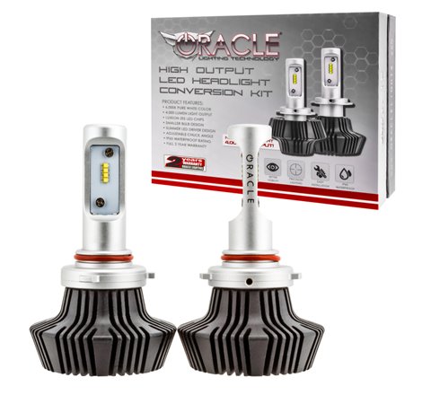 Oracle 9005 4000 Lumen LED Headlight Bulbs (Pair) - 6000K