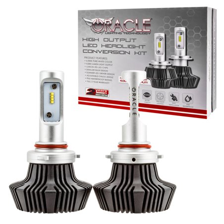 Oracle 9005 4000 Lumen LED Headlight Bulbs (Pair) - 6000K