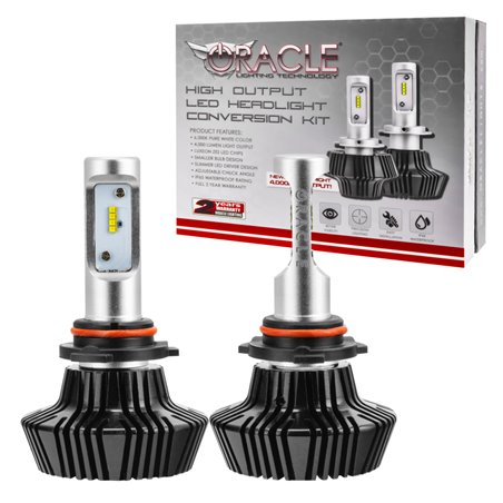 Oracle 9006 4000 Lumen LED Headlight Bulbs (Pair) - 6000K