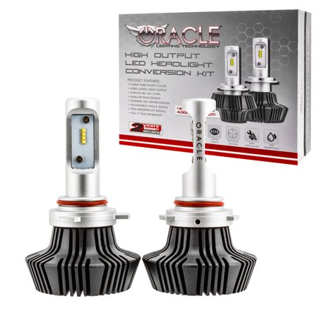 Oracle 9012 4000 Lumen LED Headlight Bulbs (Pair) - 6000K