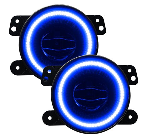 Oracle Jeep Wrangler JK/JL/JT High Performance W LED Fog Lights - Blue