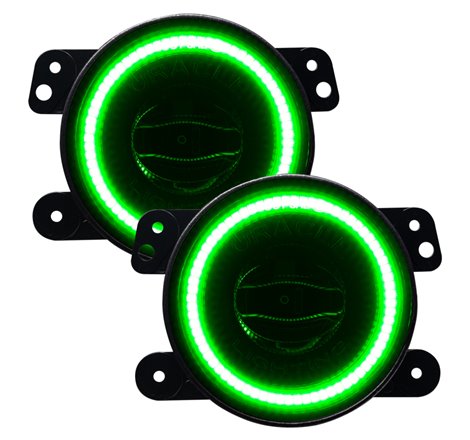 Oracle Jeep Wrangler JK/JL/JT High Performance W LED Fog Lights - Green