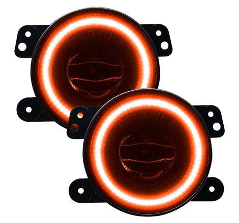 Oracle Jeep Wrangler JK/JL/JT High Performance W LED Fog Lights - Amber