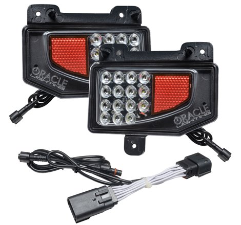 Oracle Rear Bumper LED Reverse Lights for Jeep Gladiator JT w/ Plug & Play Harness - 6000K