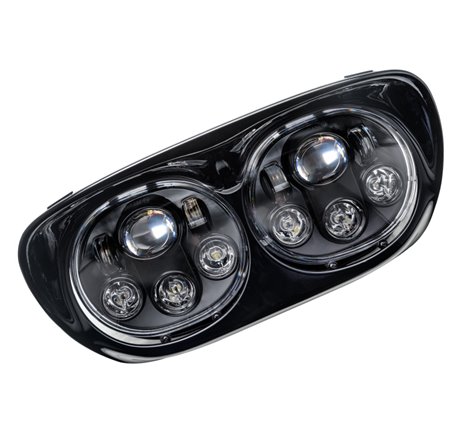 Oracle Harley Road Glide Replacement LED Headlight - Black