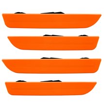 Oracle 10-14 Ford Mustang Concept Sidemarker Set - Ghosted - Competition Orange (CY)