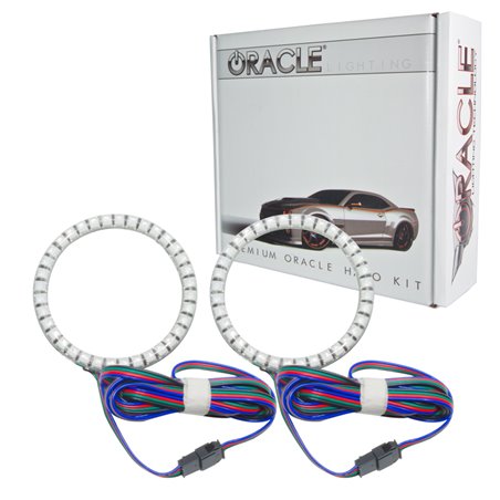 Oracle Ford Mustang 15-20 WP LED Projector Fog Halo Kit - ColorSHIFT