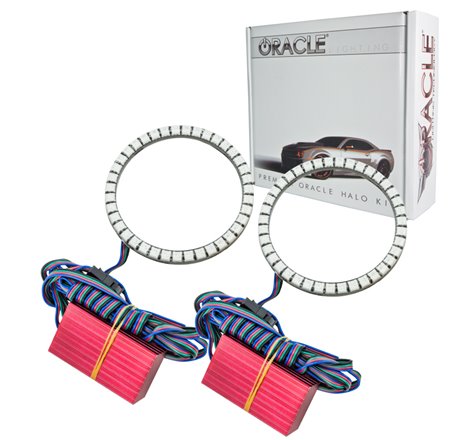 Oracle Jeep Wrangler JK 07-17 LED Waterproof Halo Kit - ColorSHIFT