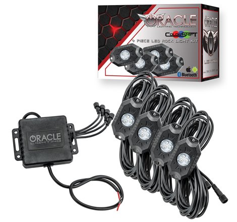 Oracle Bluetooth Underbody Rock Light Kit - 4 PCS - ColorSHIFT