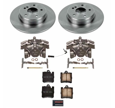 Power Stop 00-03 Mercedes-Benz CLK430 Rear Autospecialty Brake Kit w/Calipers