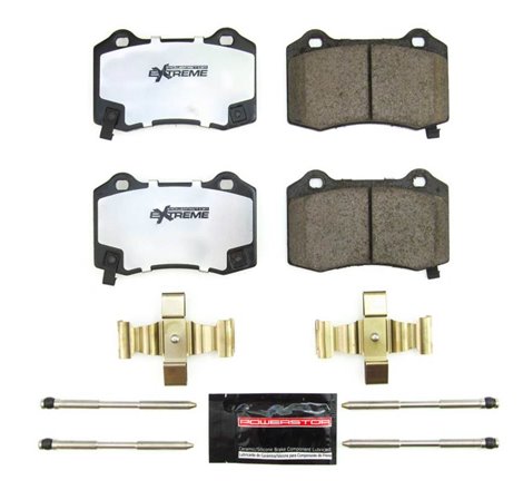 Power Stop 18-21 Jeep Grand Cherokee Rear Z26 Extreme Street Brake Pads w/Hardware