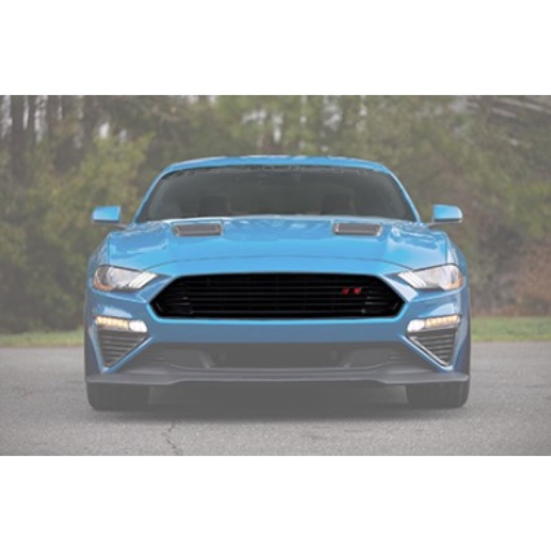 ROUSH 2018+ Ford Mustang Black Upper Grille Kit