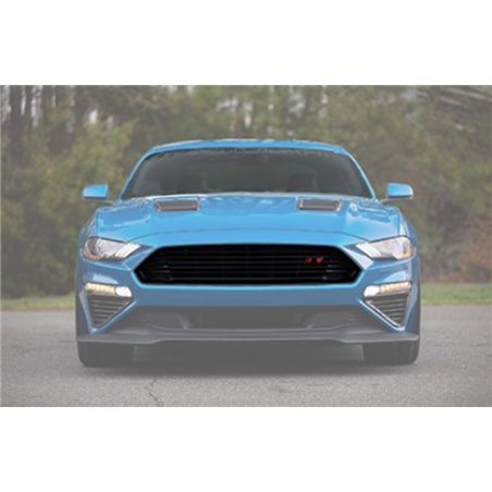 ROUSH 2018+ Ford Mustang Black Upper Grille Kit