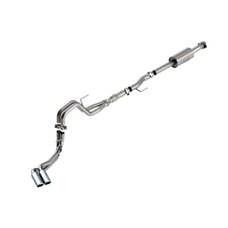 Borla F-150 2021 5.0L 4dr CC SB EC STB Lariat/KR/Platinum/LTD 3/2.25 DSE Cat-Back ATAK CHR Tips