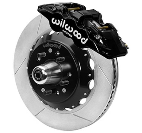 Wilwood Aero6R/ST Front Big Brake Kit 14in Black Anodize 79-88 Chevrolet Monte Carlo