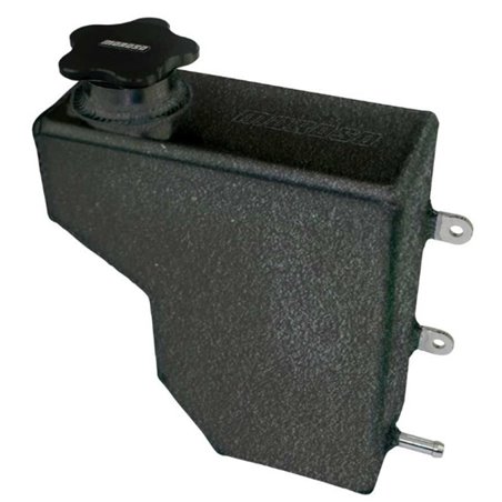 Moroso 16-Up Polaris RZR Coolant Tank - Black Powder Coat