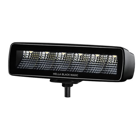 Hella Universal Black Magic 6 L.E.D. Mini Light Bar - Flood Beam