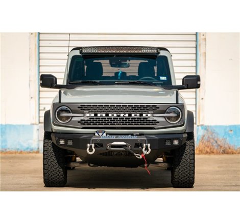 Road Armor 2021+ Ford Bronco Stealth Front Skid Plate - Tex Blk