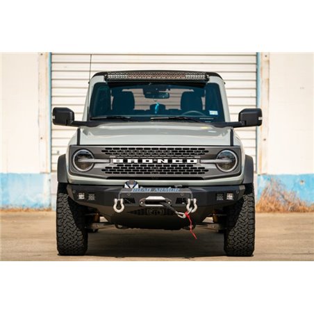 Road Armor 2021+ Ford Bronco Stealth Front Skid Plate - Tex Blk