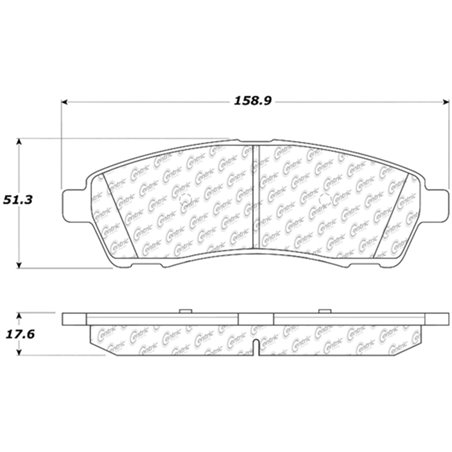 StopTech 99-04 Ford F-250 / 00-05 Excursion / 99-04 F-350 Super Duty Rear Truck & SUV Brake Pads