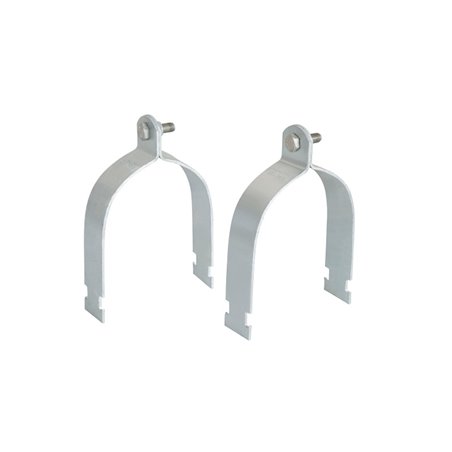 Rhino-Rack Heavy Duty Pipe Clamps - 4in - 4 Half Clamps