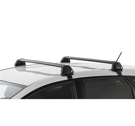 Rhino-Rack 14-19 Toyota Corolla 4 Door Sedan Vortex ROC25 Flush 2 Bar Roof Rack - Black