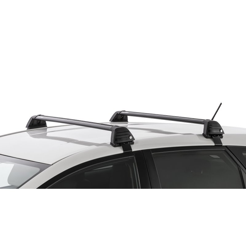 Rhino-Rack 14-19 Toyota Corolla 4 Door Sedan Vortex ROC25 Flush 2 Bar Roof Rack - Black