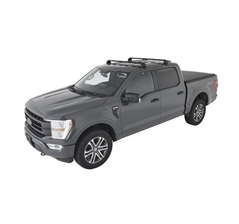 Rhino-Rack 04-08 Ford F150 Supercrew Vortex ROC25 Flush 2 Bar Roof Rack - Black