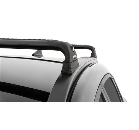 Rhino-Rack 18-22 Hyundai Kona 1st Gen 5 Door SUV w/Flush Rails Vortex RVP 2 Bar Roof Rack - Black