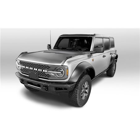 Bushwacker 2021+ Ford Bronco 4-Door Extend-A-Flares 4pc - Black