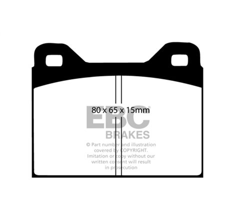 EBC 18-21 Mitsubishi Outlander Ultimax Rear Brake Pads