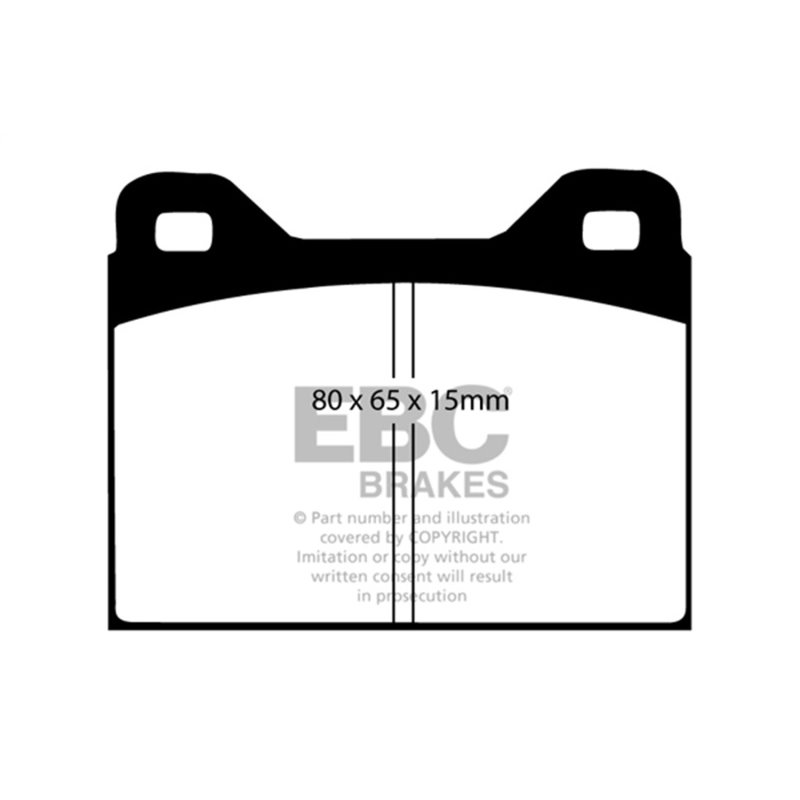 EBC 18-21 Mitsubishi Outlander Ultimax Rear Brake Pads