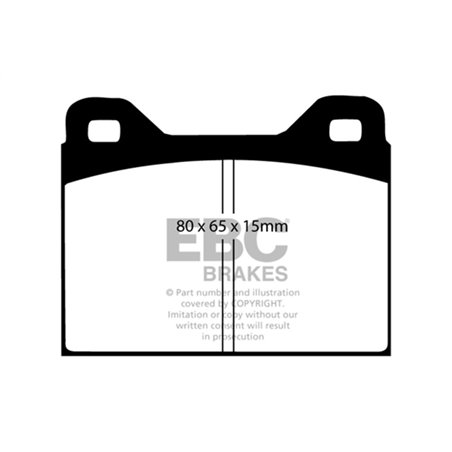 EBC 18-21 Mitsubishi Outlander Ultimax Rear Brake Pads