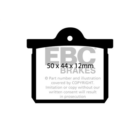 EBC 2018+ Volvo XC40 T4 Ultimax Front Brake Pads