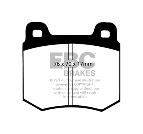 EBC 2019+ Ram Trucks 1500 (DT) Ultimax Front Brake Pads