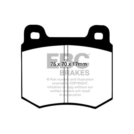 EBC 2019+ Ram Trucks 1500 (DT) Ultimax Front Brake Pads